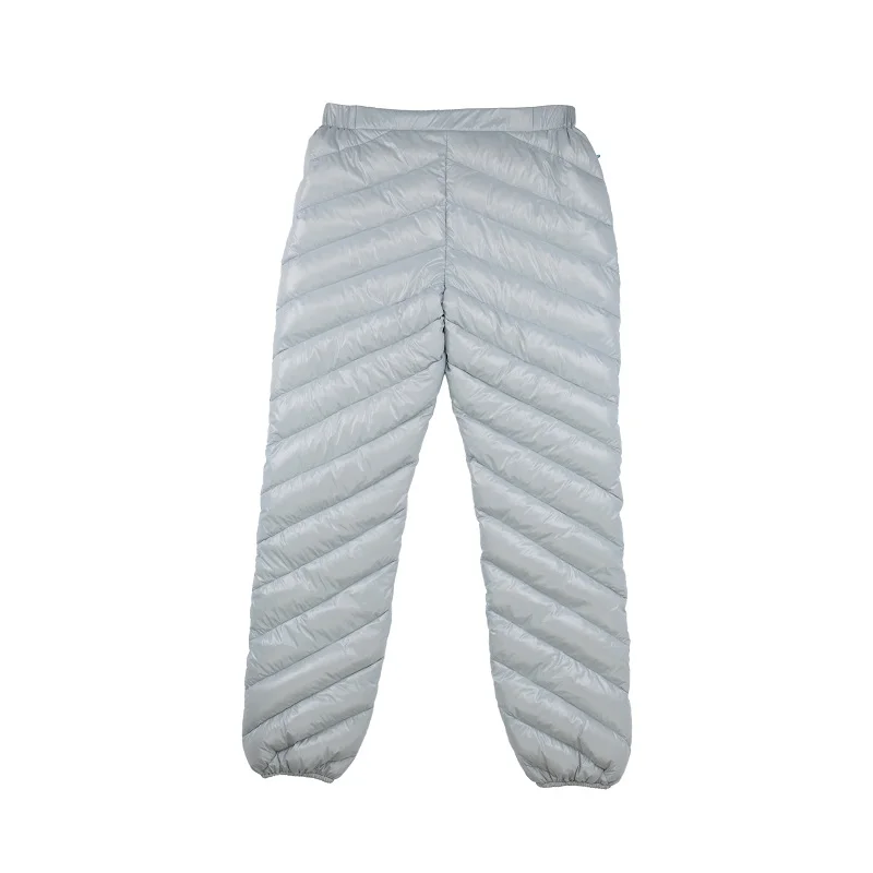 Aegismax утолщенные штаны 95% белый гусиный пух зимние Походные штаны для кемпинга теплые брюки 2 цвета