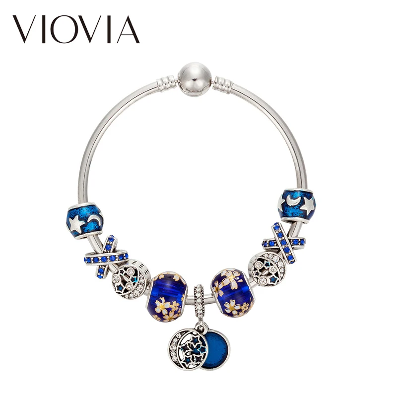 charm pandora murano blu charm pandora murano blu