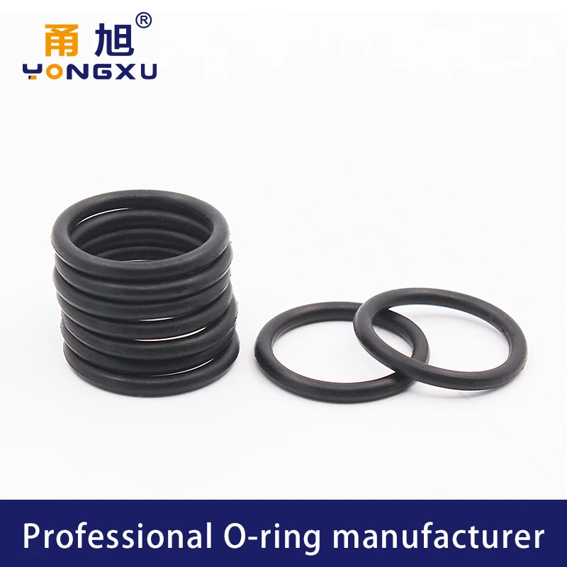 ID=5~100 NBR Nitrile O-Ring Gasket Seals Rubber Oil Sealing Washers Ø3.55mm