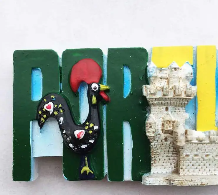3D португальский туристический сувенир креативные буквы магниты на холодильник магниты домашний декор