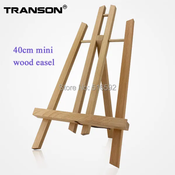 

Transon 40cm Artist laptop beech wooden Easel, mini wood easel for book and photo, table easel for art school supplies