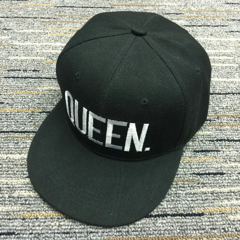 2018 горячая Распродажа KING QUEEN хип хоп бейсболки с надписью Брезентовая Снэпбэк