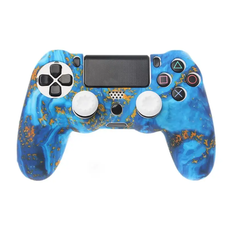 Нескользящий Силиконовый защитный чехол для контроллера PlayStation 4 PS4 DS4 Pro Slim 6
