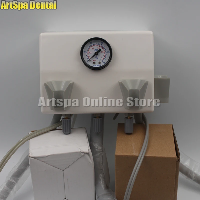 tipo de Parede Pendurado Dental Laboratório Unidade Turbina Portátil Handpiece Tubo 4 Furo ou 2 4 Tipo de parede pendurado dental laboratório unidade