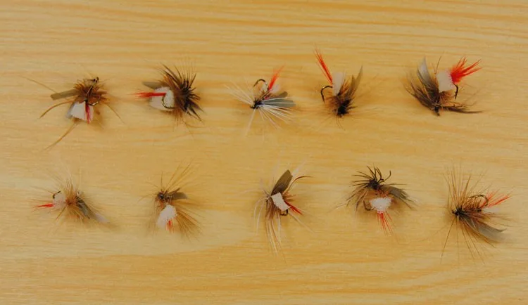 10 шт. 14# Wifreo пена форель Рыбалка сухая муха Mayfly Caddis