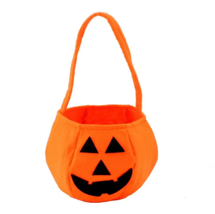 halloween pumpkin bags plastic