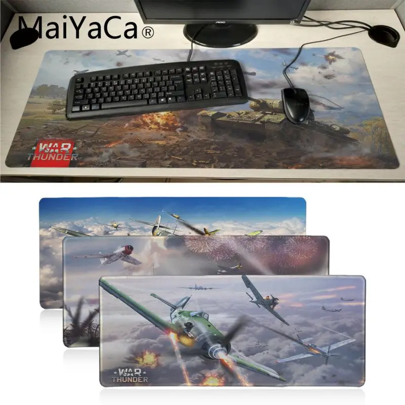 MaiYaCa, новинка, с принтом, War Thunder, высокая скорость, коврик для мыши, уникальный Настольный коврик для компьютера, компьютера, ноутбука, мыши, коврики, большой размер, игровой коврик для мыши