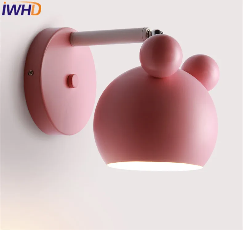 Buy IWHD Pink Cute LED Wall Lamp Creative Wandlamp