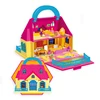 Kit de construcción de casa de muñecas para niñas, Kit de construcción de casa de juguete para jugar a las casitas, accesorios de muebles DIY ► Foto 1/6