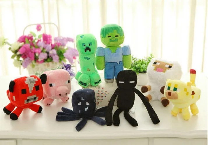 

Hot sale Minecraft Plush Toys Plush Stuffed Toys for Kids