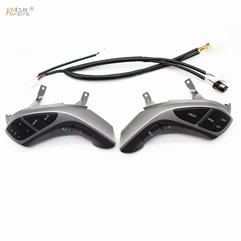 

Multifunction Steering wheel button For Hyundai Elantra 2012/2013/2014 phone volume audio cruise function switch accessories