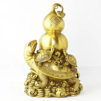 

gourd Home Furnishing Zhaocai ornaments jewelry dragon town house defends the enrichment of illnesses and misfortunes