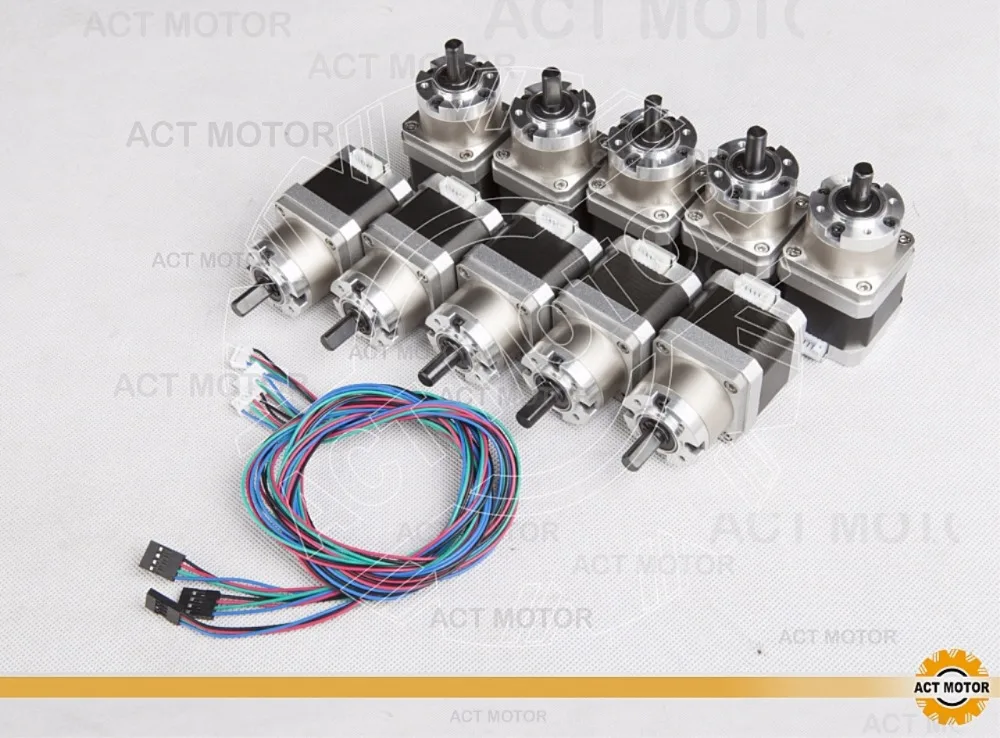 

Free ship from Germany!ACT 10PCS Nema17 Stepper Motor 17HS4413AG5.18-X 60oz-in 40mm 1.3A 4-lead CE ROHS ISO New Arrival