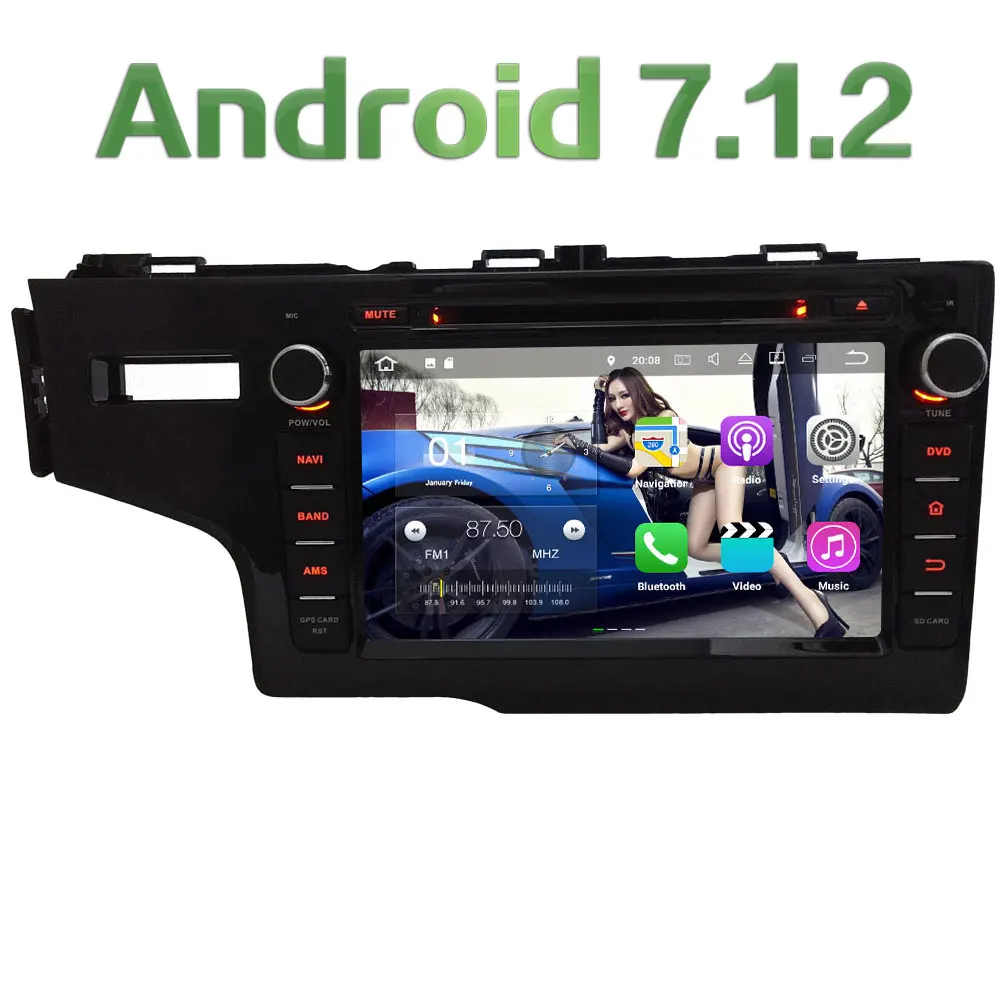 8 Android 7 1 2 Quad Core 2GB RAM 4G font b Multimedia b font Car