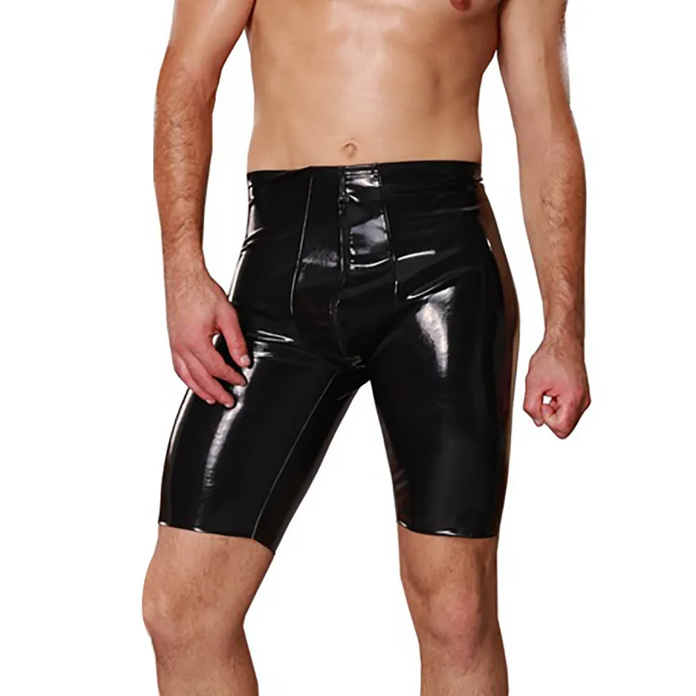 Uomini Gay Costumi Look Bagnato In Pelle Pantaloni Sexy Lingerie Hot Uomini  Bagnato Boxer Slip Shorts Mutande Sexy Calzamaglie per Gli Uomini più il  Formato|wet look boxer|gay costumesleather sexy lingerie hot -