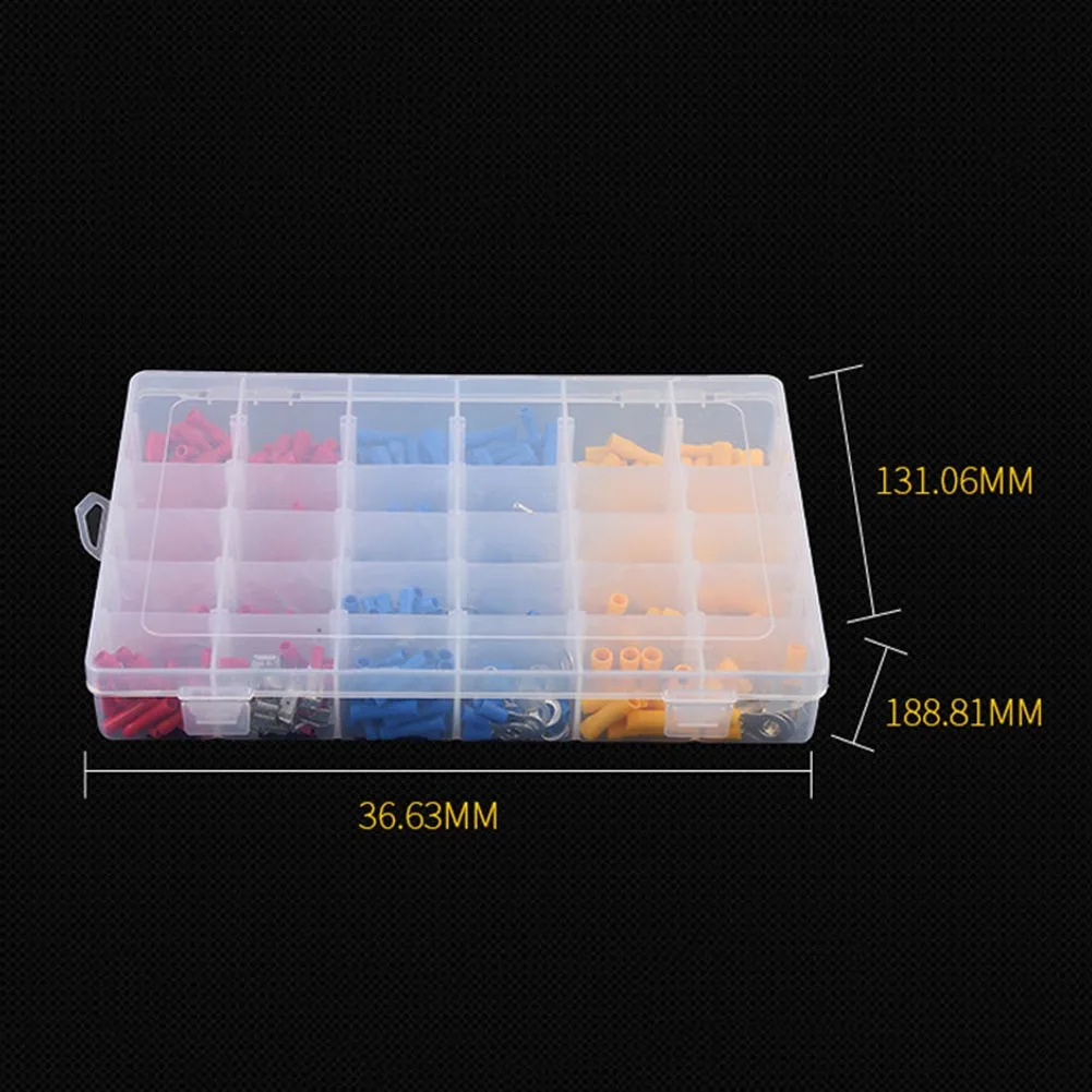 

480pcs Connection Terminal Set Cold Pressure Heat-resistant Connection Terminal Set --M25