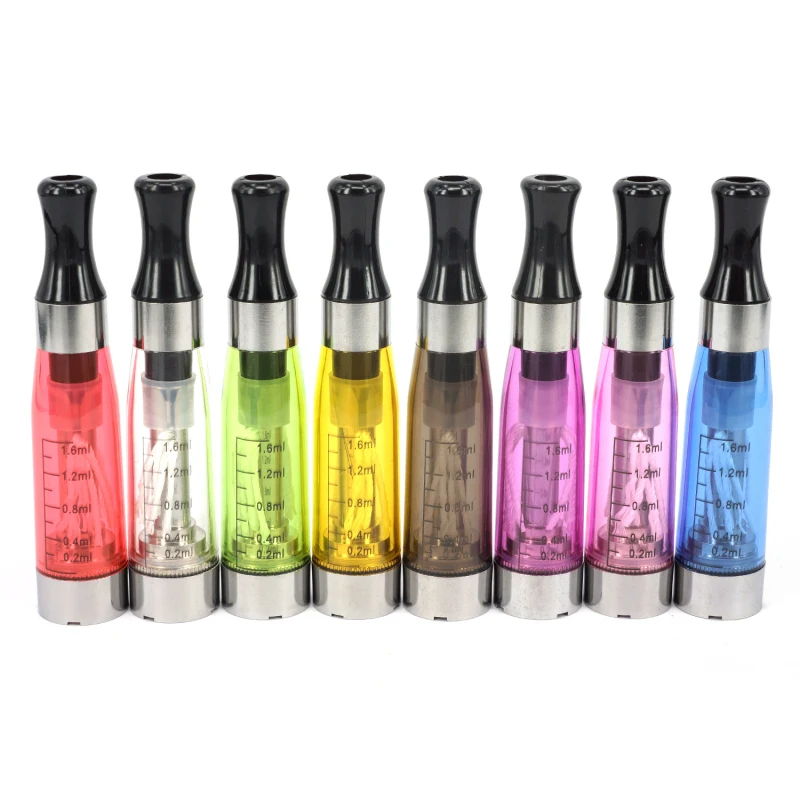 

10pcs eGo CE4 Clearomizer for Ego T Battery Evod Twist Vision Battery 1.6ml Capacity CE4 Atomizer Vape Pen Vaporizer E Cigs Kit