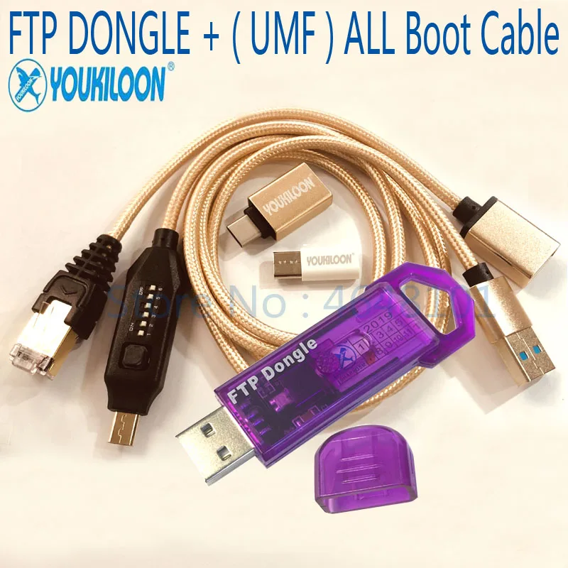 

2019 Newest ORIGINAL FTP DONGLE +UMF cable (Ultimate Multi-Functional Cable) All boot cable