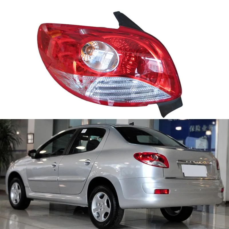 Задний светильник для peugeot 207 хэтчбек седан 2008 2009 2010 2011 2012 2013 Автомобильный Стайлинг тормозной сигнальный фонарь Быстрая