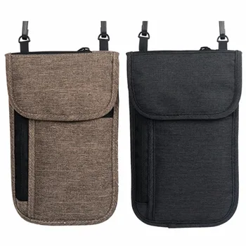 

Nosii Neck Hanging Travel Passport Cover Wallet ID Credit Card Holder Storage Bag Money Clutch Carry Pouch RFID Card Holding