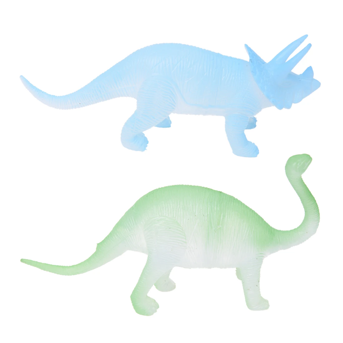 Лидер продаж 8 шт. светящиеся серебристые динозавр рисунок детская игрушка детский подарок светящиеся динозавр