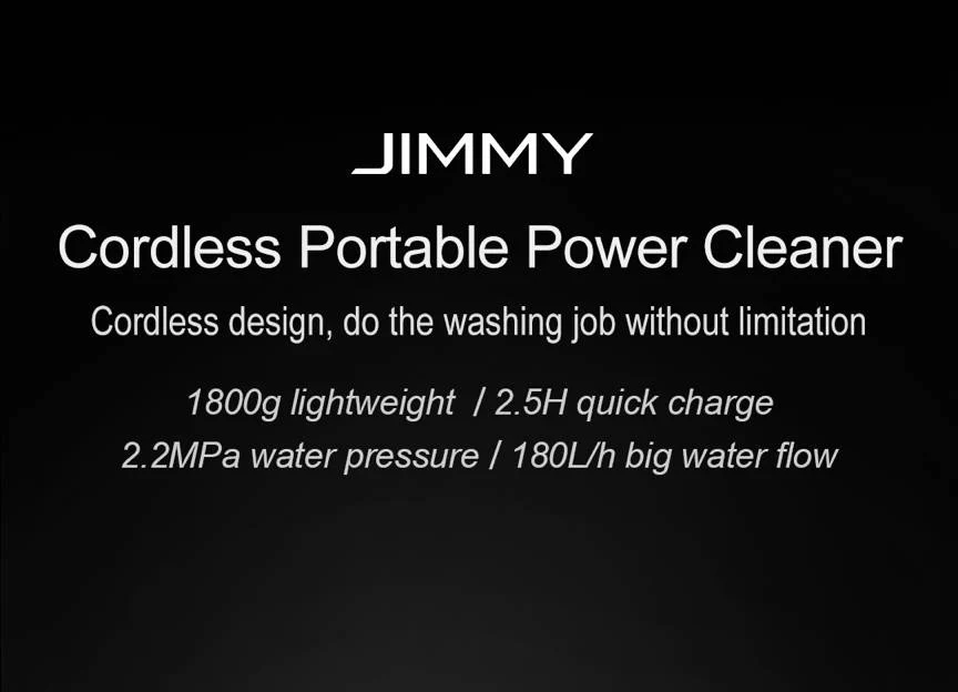 Discount JIMMY Handheld Wireless Washing Gun Water Pipe Length 6 Meters Washing Gun EU Plug 0