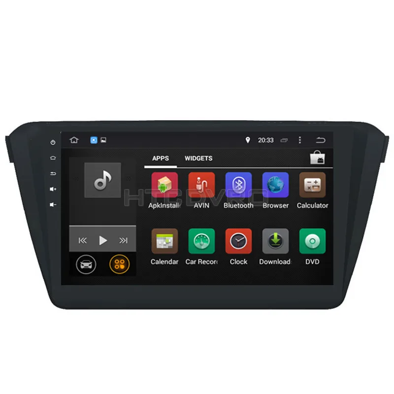 Discount YMODVHT 10.1inch Octa Core 4GB+32GB Android 9.0 Car DVD Player for Skoda Superb B8 2015- Radio Stereo GPS Navigation 1