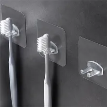 4 шт. держатель зубной щетки прозрачный туристический стенд Туалет бритва Органайзер детская зубная щетка полка для ванной Аксессуары панда