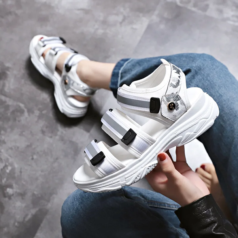 New Women's Sandals Summer High Heels Sandals For Women Chunky Sandal Womens Wedge Platform Shoes Casual Summer platform sandals New Women's Sandals Summer High Heels Sandals For Women Chunky Sandal Womens Wedge Platform Shoes Casual Summer platform sandals