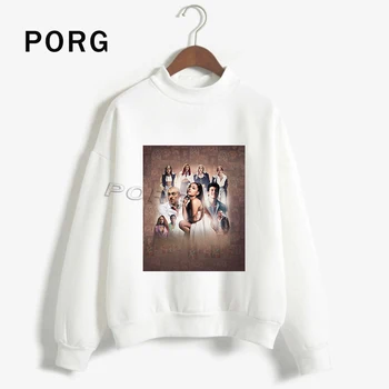 

Ariana Grande Sweatshirt Women Round Neck Gothic Streetwear Harajuku Sudadera Mujer 2019 New Women Clothes Long Sleeve Hoodies