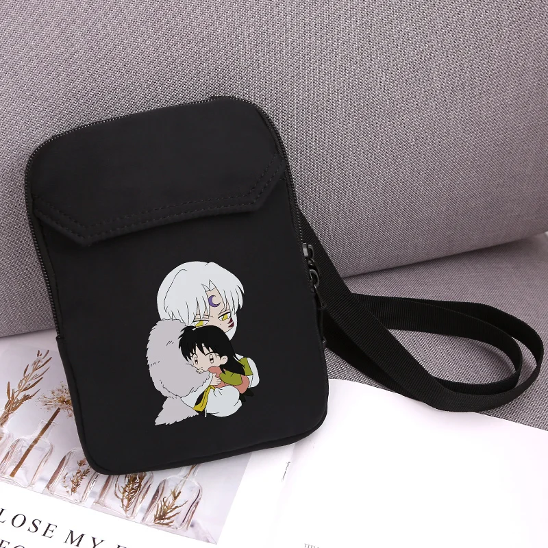 JANE'S кожа аниме Inuyasha Мода для женщин мужчин и девочек Мальчик сумка через плечо сумки через плечо Водонепроницаемая хозяйственная сумка