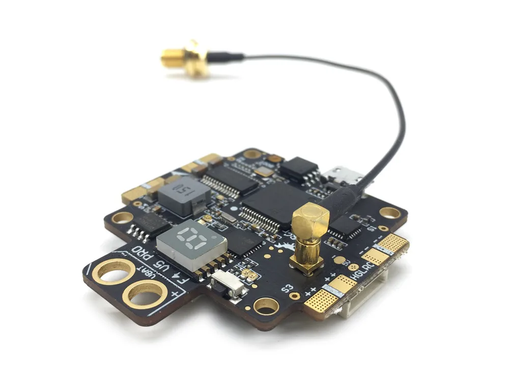 

F4 V5PRO Flight Controller 5.8G 40CH 0/25/200/600mW Switchable FPV transmitter w/ 5V BEC OSD PDB For FPV Racing Drone Quadcopter