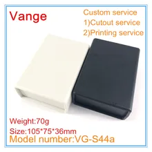 1 шт./лот корпус для настольной электроники 105*75*36 мм ABS чехол пластиковый корпус шасси для схемы модуля проекта