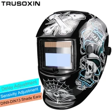 DIN9-DIN13 Solar Auto Darkening TIG MMA ZX7 MIG Welding Mask Welding Helmet Welder Cap Glasses DIN9-DIN13 Solar Auto Darkening TIG MMA ZX7 MIG Welding Mask Welding Helmet Welder Cap Glasses