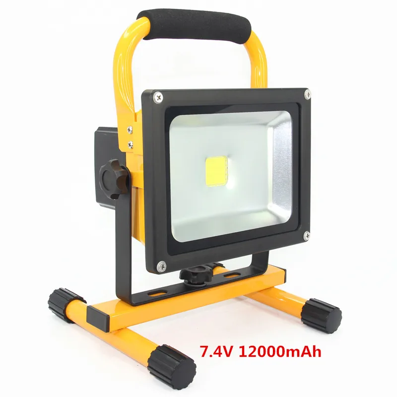 20W Led Flood Lights Portable Cordless Rechargeable LED Floodlight
