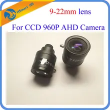 New 1.30MP 960P HD 9-22mm cctv lens M12 Manual Zoom Manual Focus MTV HD Lens for HD IP TVI CVI AHD Security Camera dvr systems