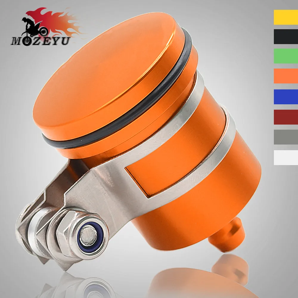

CNC Aluminum Motorcycle Rear Brake Fluid Reservoir Clutch Tank Oil Cup for KTM 125 200 390 Duke 2013-2016 EXC EXCF EXC F 125 250