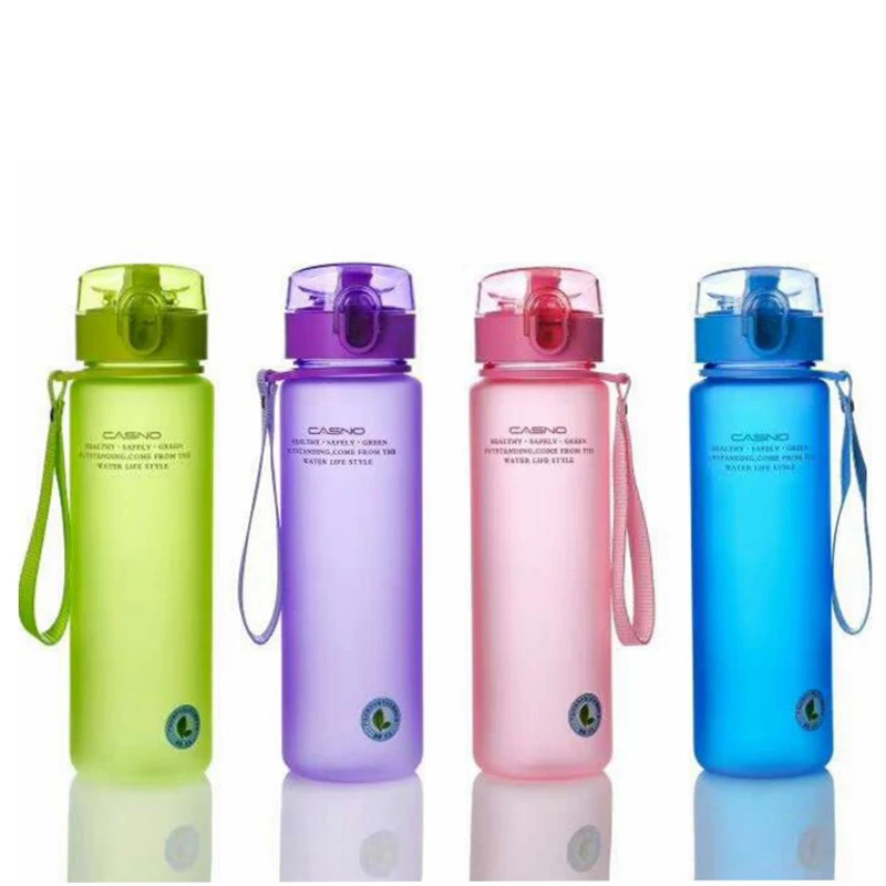 

400ml 560ml BPA Free Leak Proof Sports Water Bottle High Quality Tour Hiking Portable Bottles