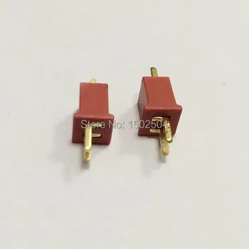 

10 Pairs Mini T Plug Connectors Adapters for RC LiPo NiMh Battery E0Xc Deans Connectors