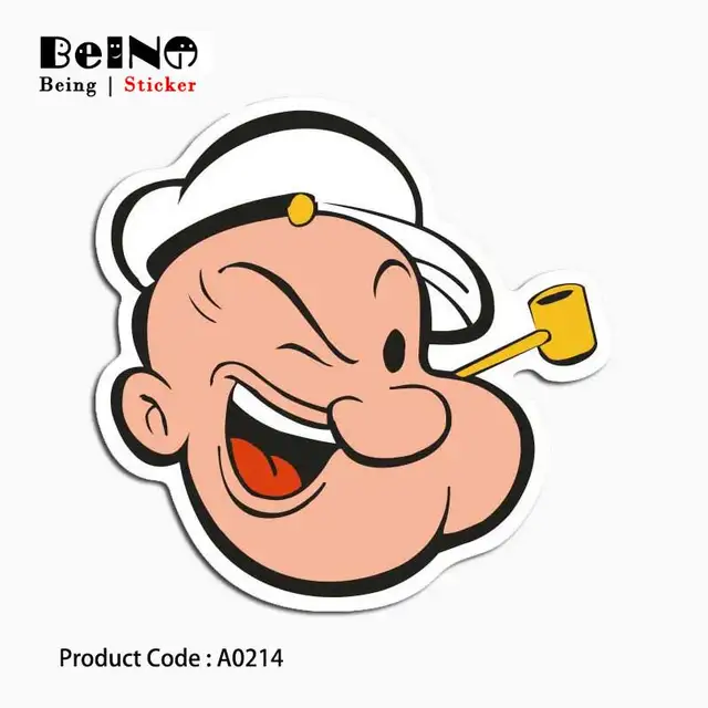 Cartoon Anime Sticker Popeye The Sailor Man Mickey Diy Waterproof Suitcase Sticker Skateboard Notebook Guitar Child Toy Stickers Stickers Aliexpress