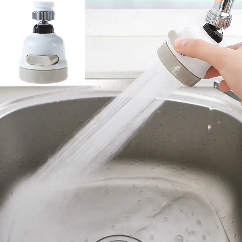 

2019 New moveable Kitchen Tap Head Universal 360 Degree Rotatable Faucet Water Saving Filter Sprayer Fast Shipping Recommended