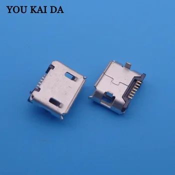

100pcs New Micro USB Female Jack DC Power Socket 7 Pin Charge Charger Charging Data Sync Port Tablet Connector Replacement 7PIN