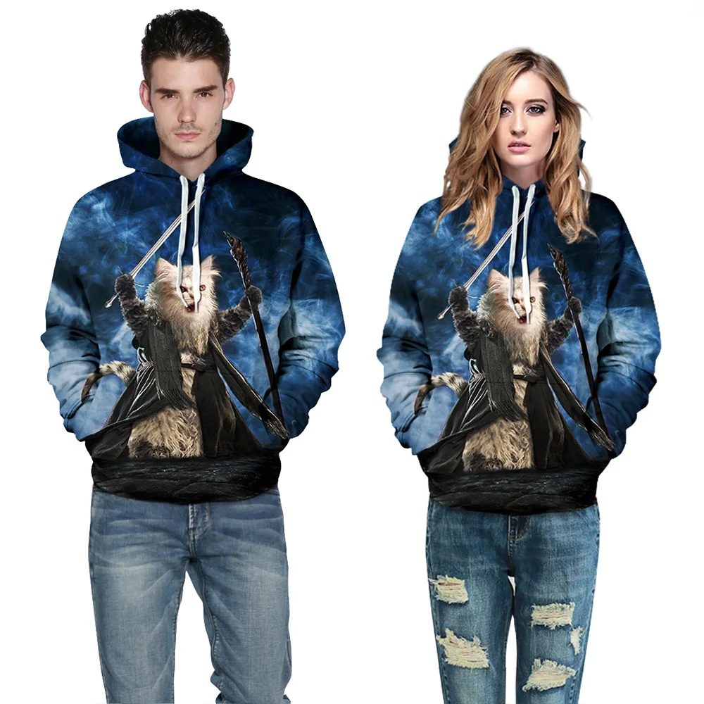 Meow Stars People Pullovers Hoody Men/Women Sweatshirts