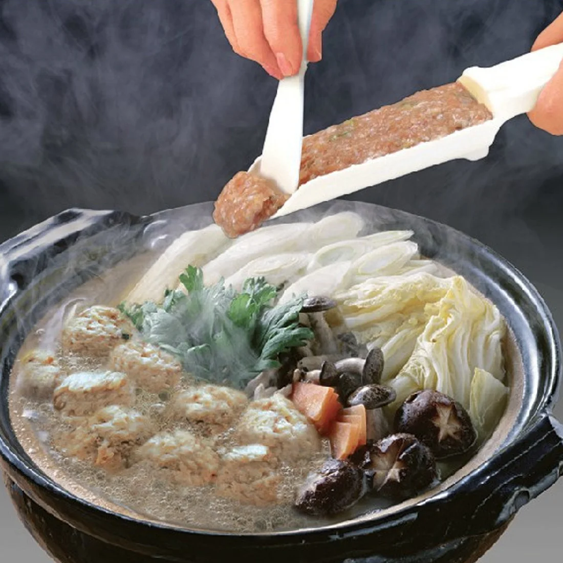

Convenient Meatball Maker Useful DIY Pattie Fish Beaf Meat Balls Burger Sets Kitchen Cooking Tools Gadgets Accessories