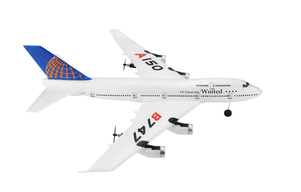 WLtoys XK A150 YW Boeing B747 510mm размах крыльев 2,4 ГГц 3CH EPP RC самолет с неподвижным крылом RTF весы авиамоделирования, игрушки на открытом воздухе для мальчиков и девочек