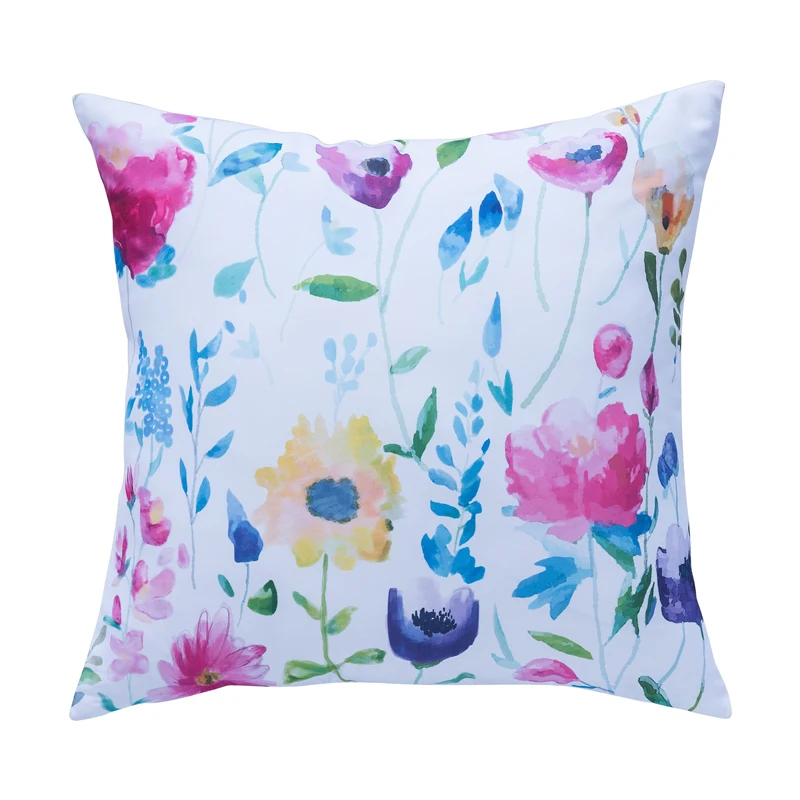 Buy New Design Flower Pillow Cover Square 45x45 cm