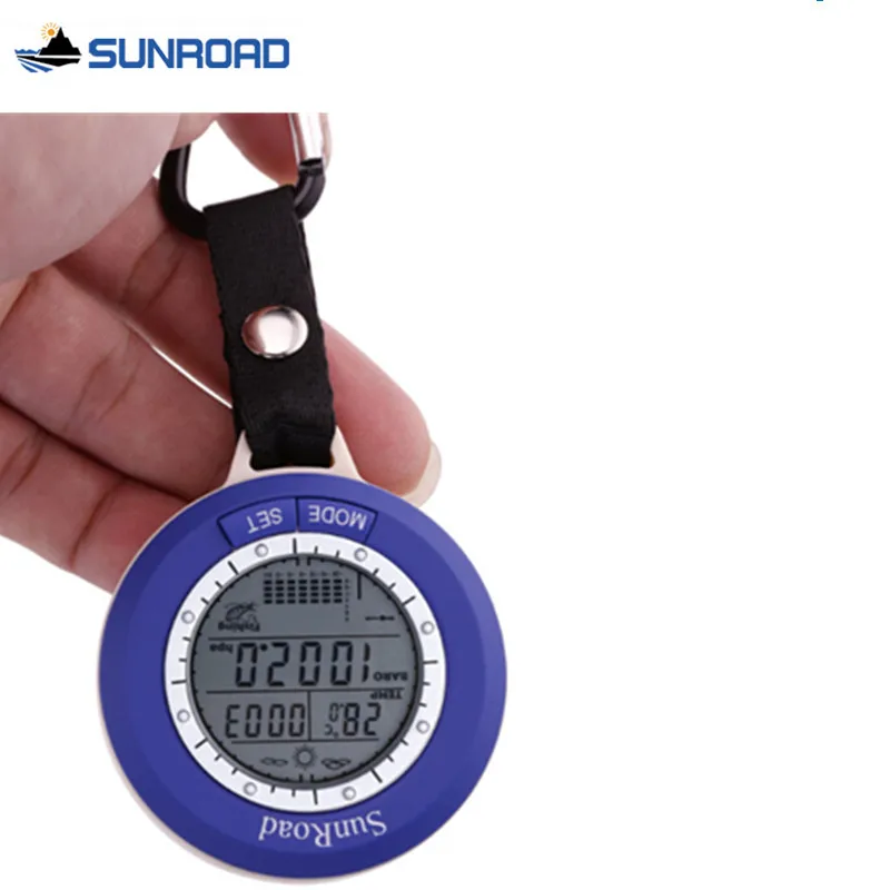 Карманные мини часы SUNROAD водонепроницаемые стандартные с высотомером