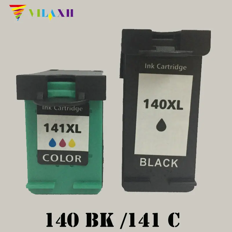 vilaxh 140xl Compatible Ink Cartridge Replacement for HP 140 141 xl For Photosmart C5283 C4283