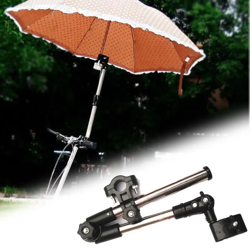 Bicycle Bike Wheelchair Stroller Chair Umbrella Connector Holder Mount