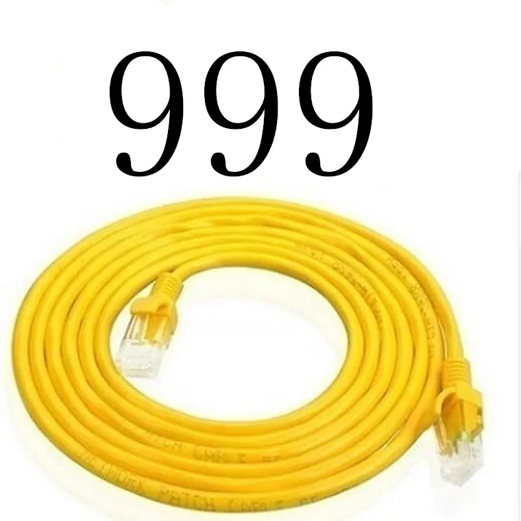 

MEIBAI 2019 Ethernet Cable Flat Design CAT5E Network Cable Patch Lead RJ45 Cables 999